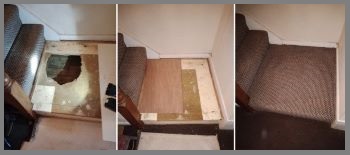 broken floor boards repair